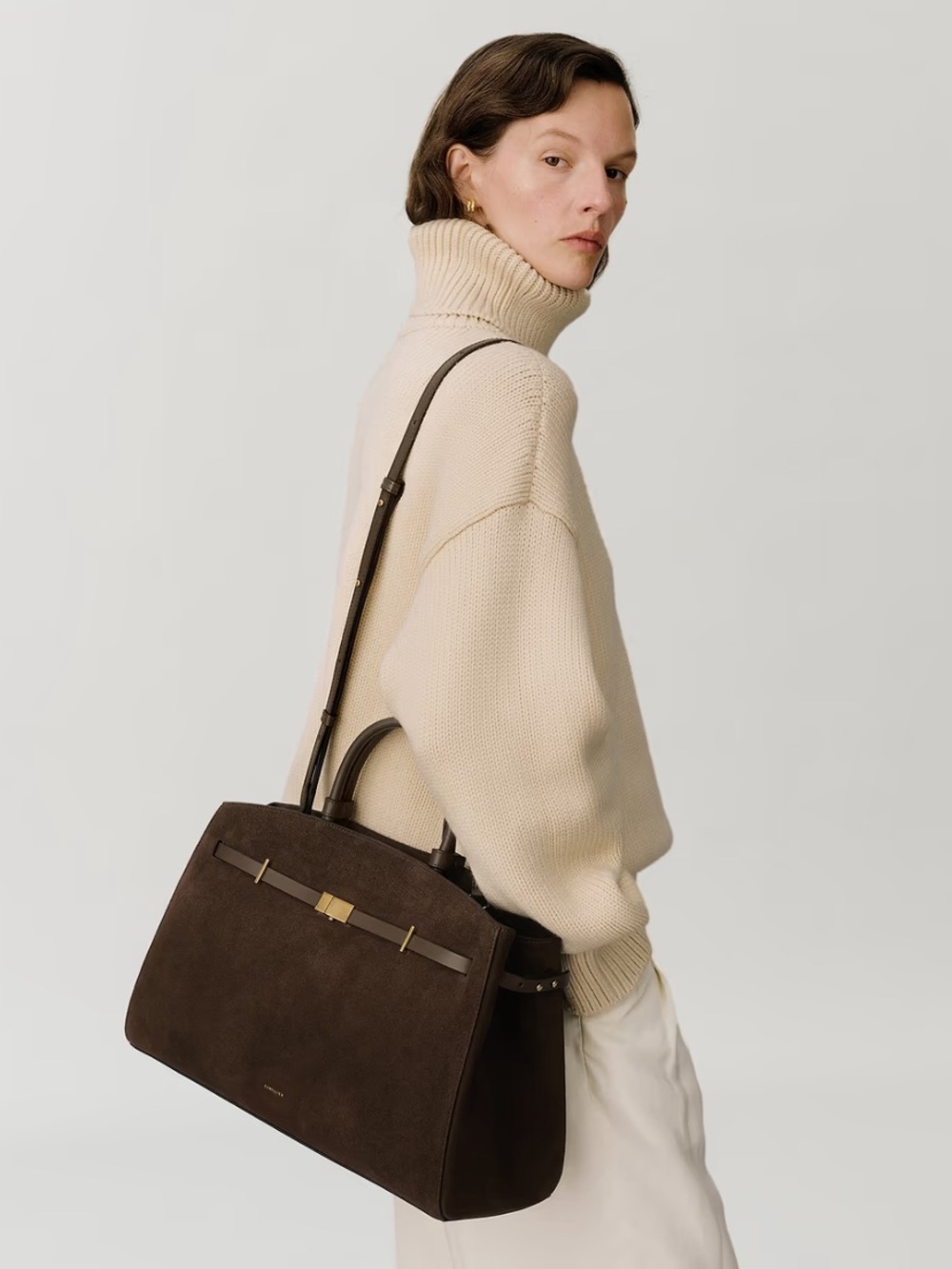 Demellier The Hudson Suede Tote - Picture 13 of 14
